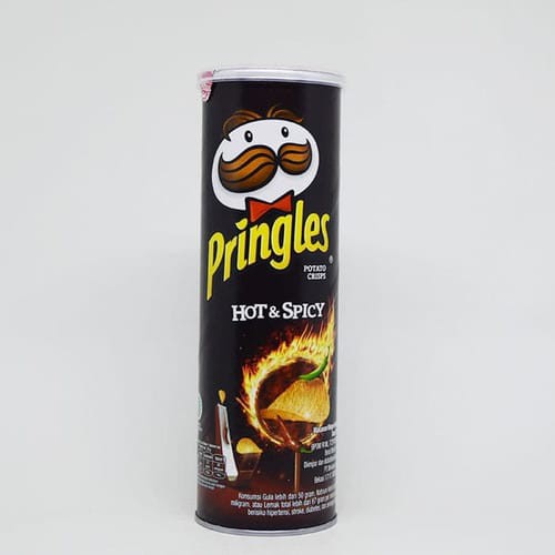 PRINGLES SNACK WILDSPICE POTATO CRIPS TUBE 110 GR