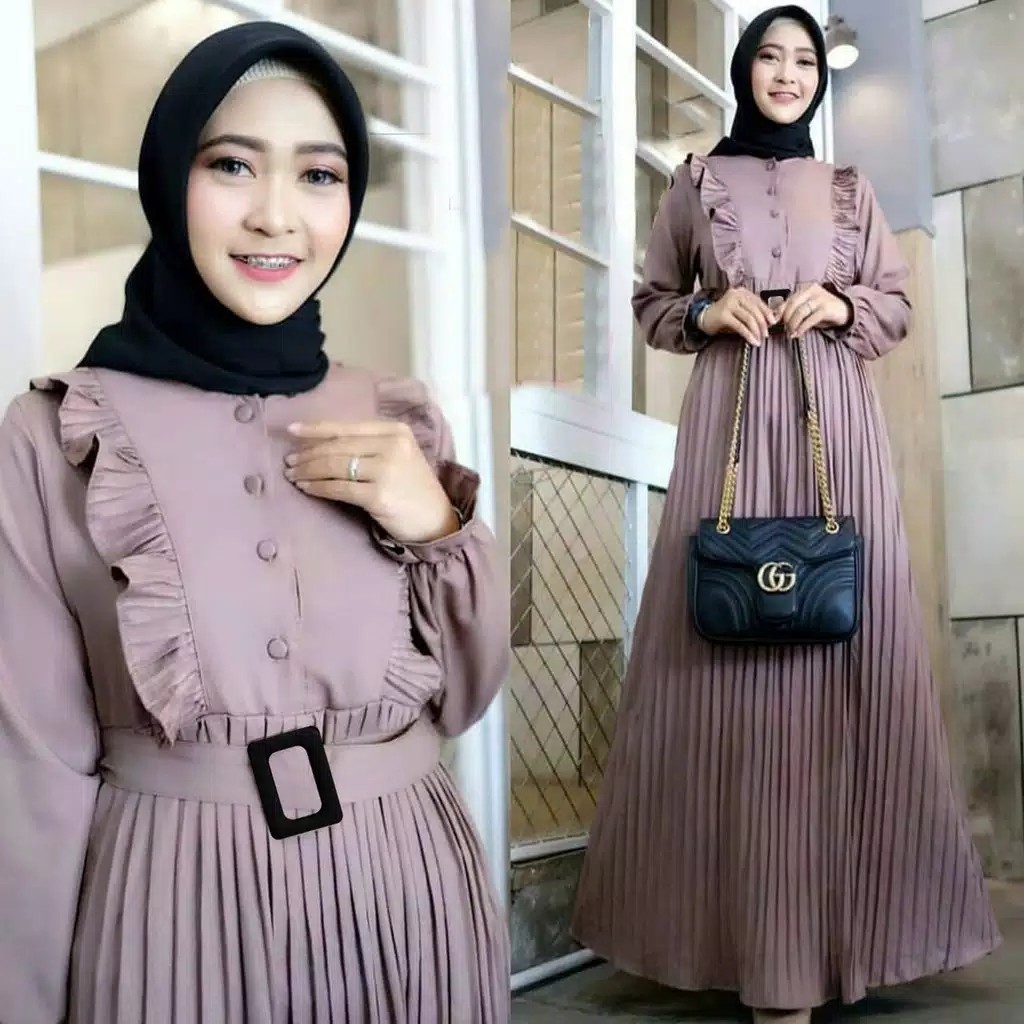 PROMO Khenca Dress MUSLIM WANITA TERLARIS 2