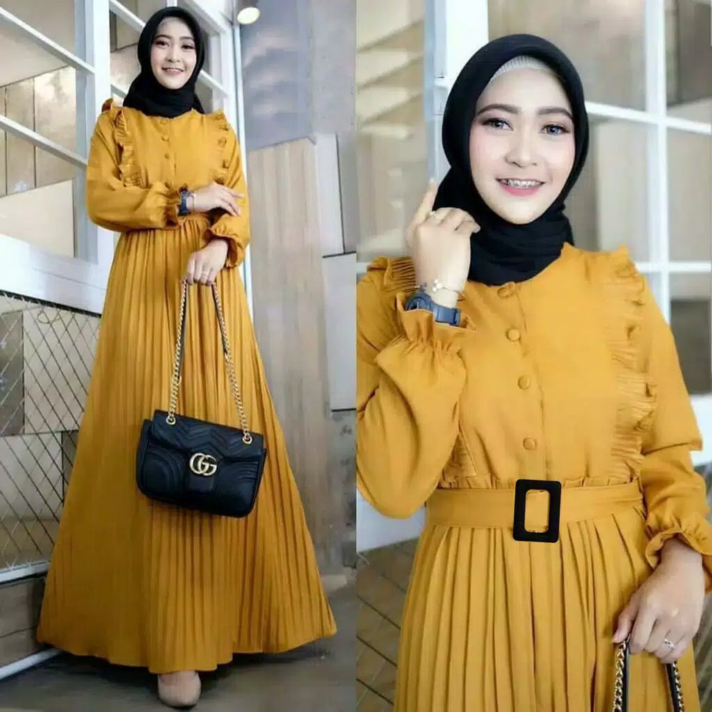 PROMO Khenca Dress MUSLIM WANITA TERLARIS 3