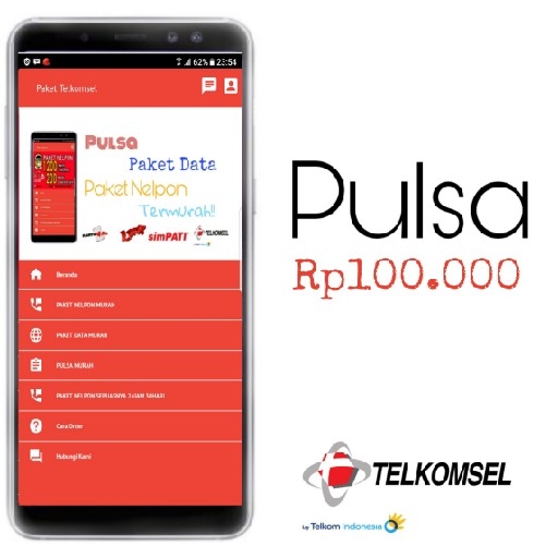 PULSA 100RIBU