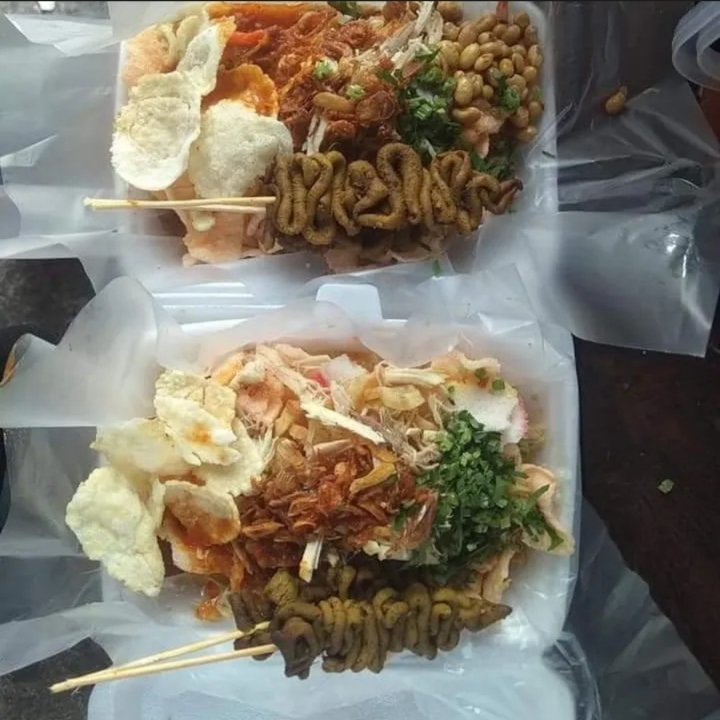 Paker Hemat 3 Kali Bubur Ayam Tambah Sate