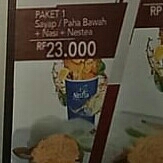 Paket 1 Geprek Keju