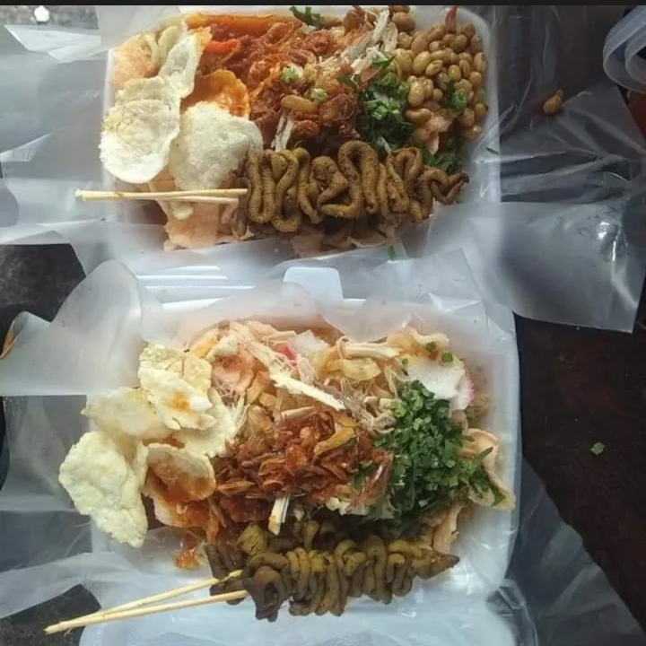 Paket 3 Kali Bubur Ayam Plus Sate