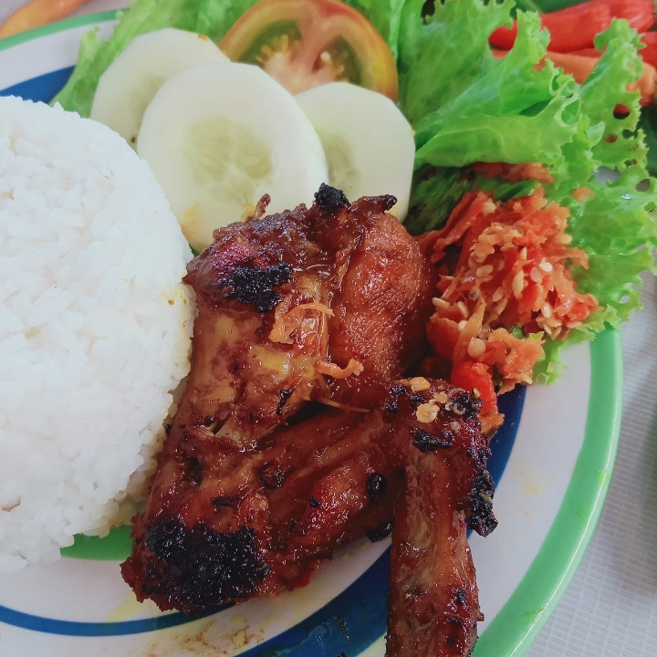 Paket ASAKAR Ayam Sayap Bakar Nasi Es Teh