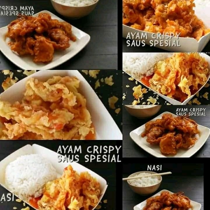 Paket Ayam Cryspi Saus Special