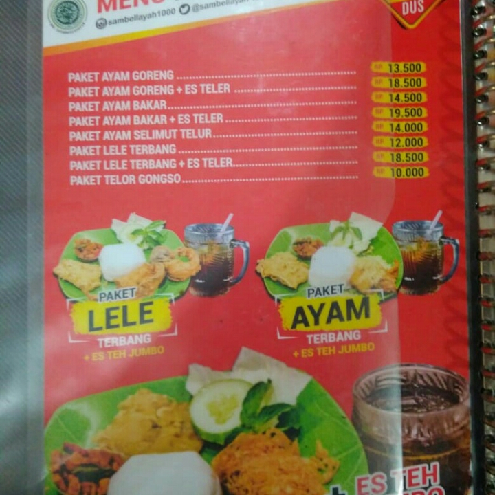 Paket Ayam Bakar Dan Es Teler