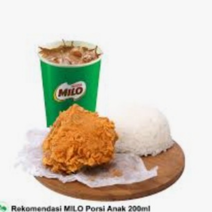 Paket Ayam Bakar Es Milo