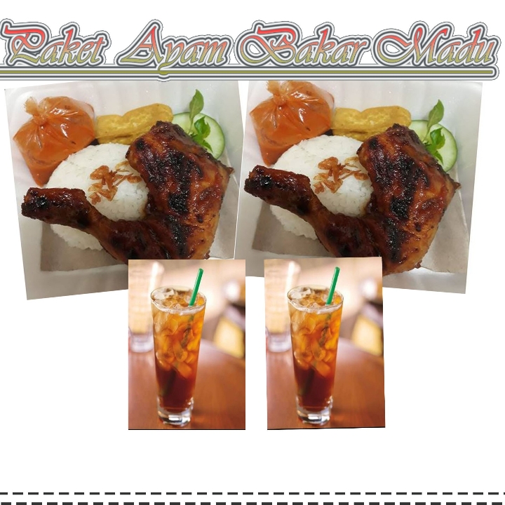 Paket Ayam Bakar Madu Duo