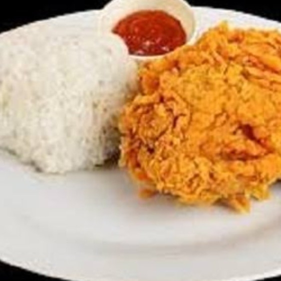 Paket Ayam Crispy Paha Atas