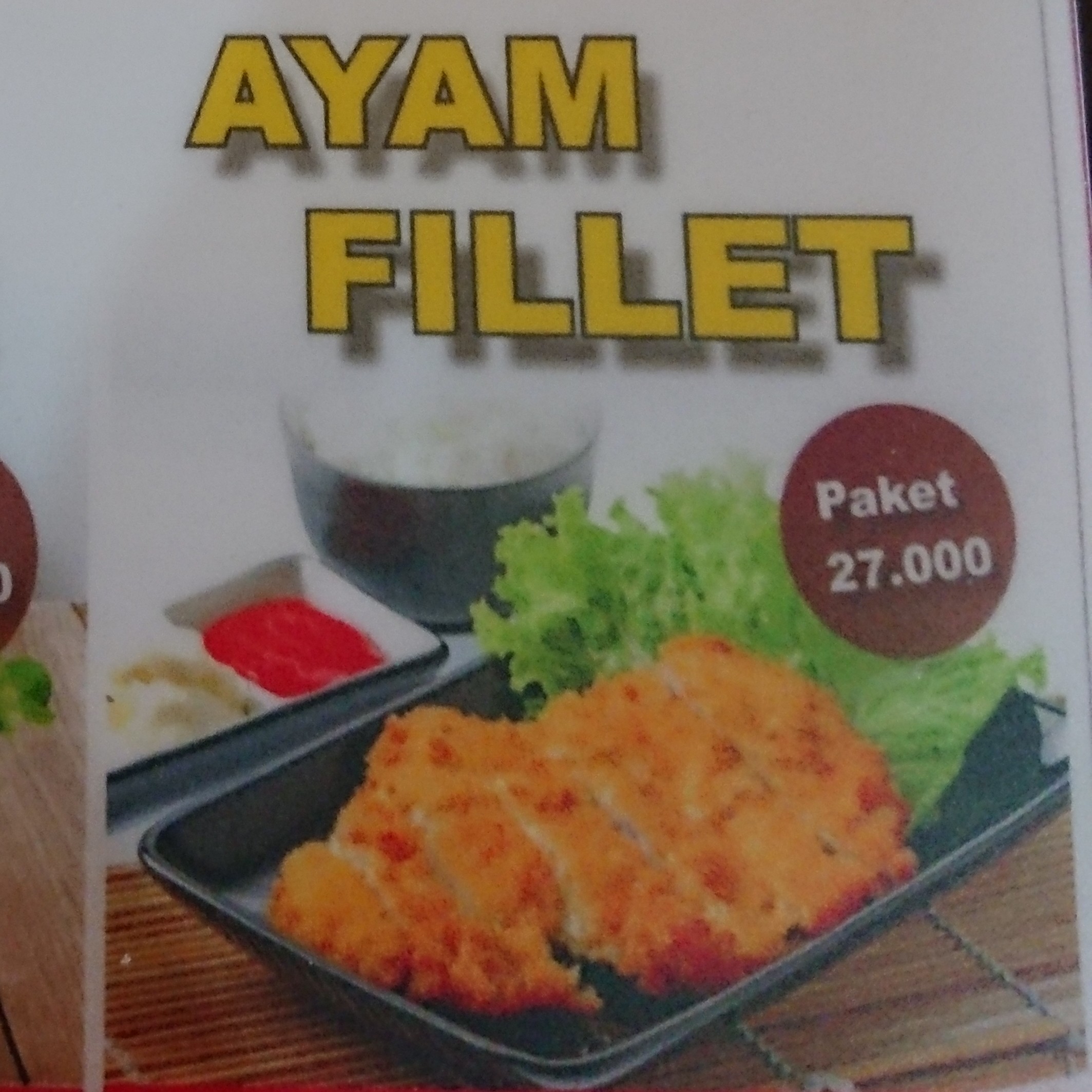 Paket Ayam Fillet