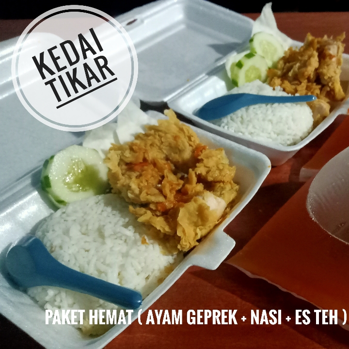 Paket Ayam Geprek