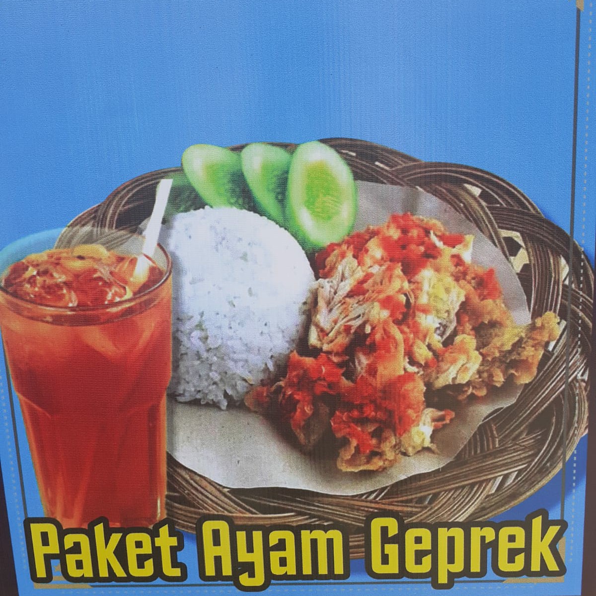 Paket Ayam Geprek