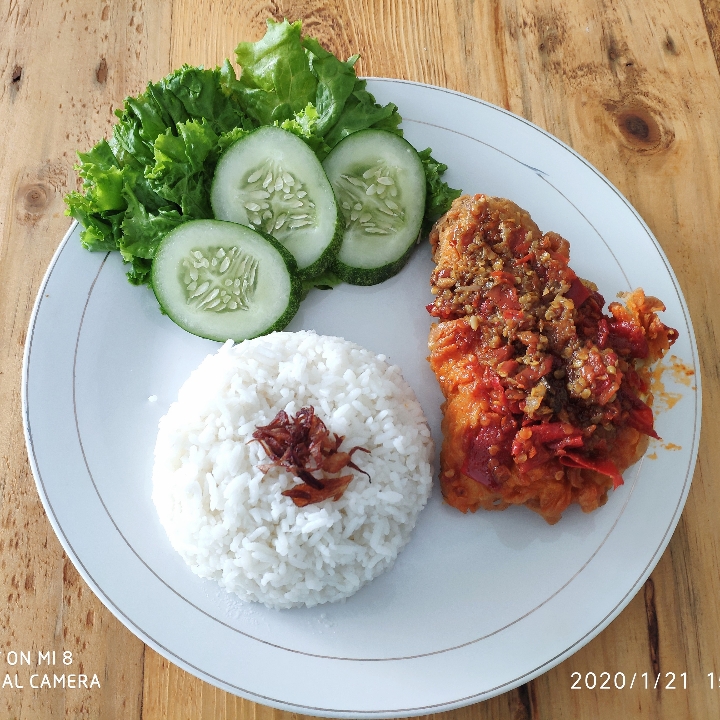 Paket Ayam Geprek