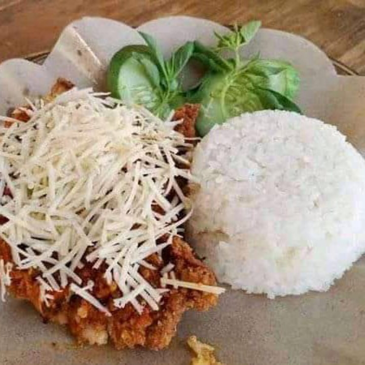 Paket Nasi Ayam Geprek Keju