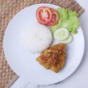 Paket Ayam Geprek Kribo