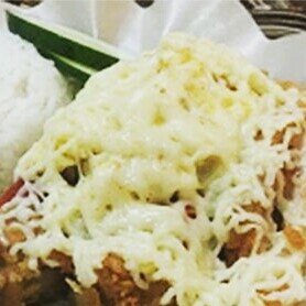 Paket Ayam Geprek Mozzarella