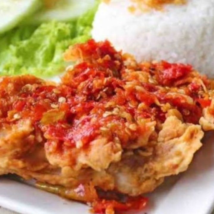 Paket Ayam Geprek Sambal Bajak