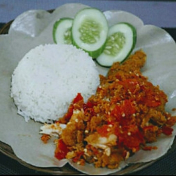 Paket Ayam Geprek Sambal Bawel