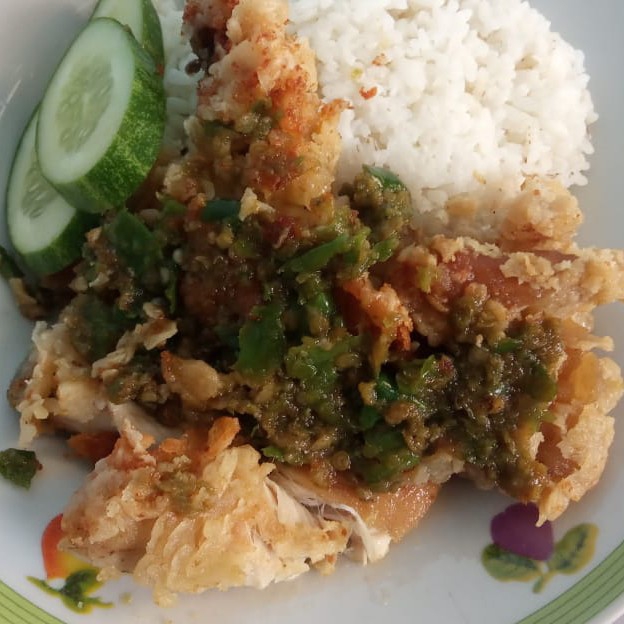 Paket Ayam Geprek Sambal Ijo