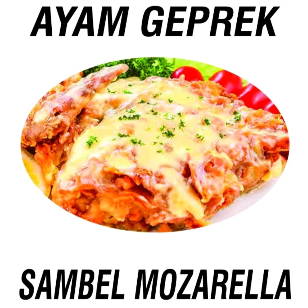 Paket Ayam Geprek Sambal Mozarella