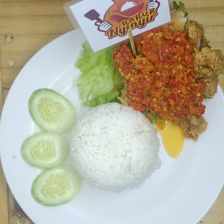 Paket Ayam Geprek Sambal Original