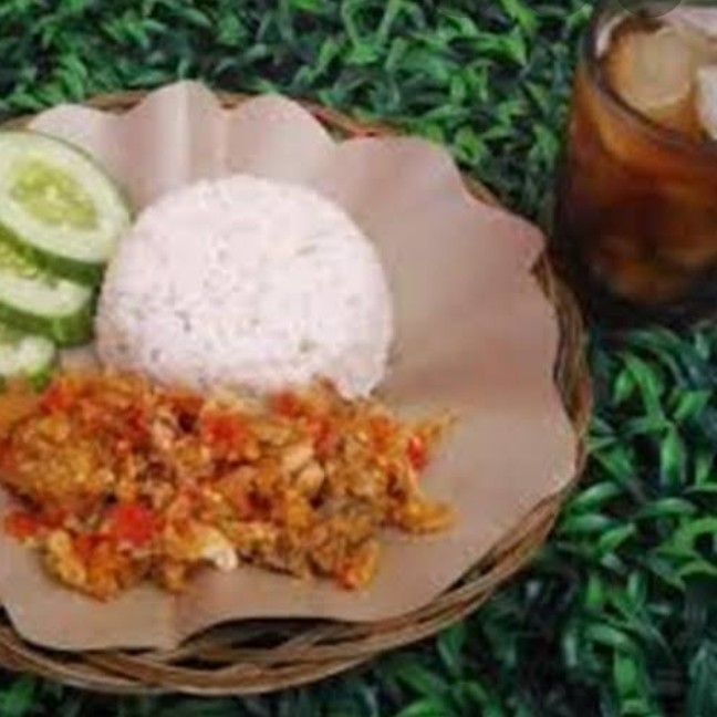 Paket Ayam Geprek Sambal Original