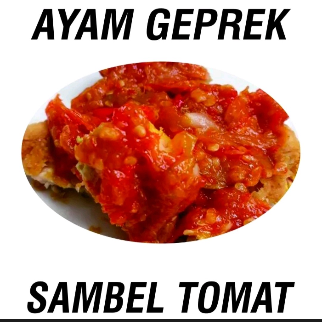 Paket Ayam Geprek Sambal Tomat