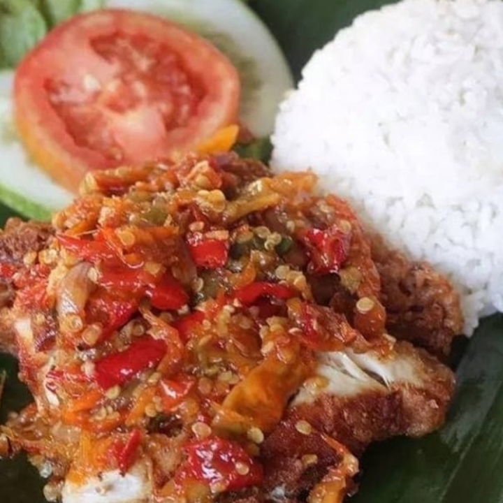 Paket Ayam Geprek Sambel Goang