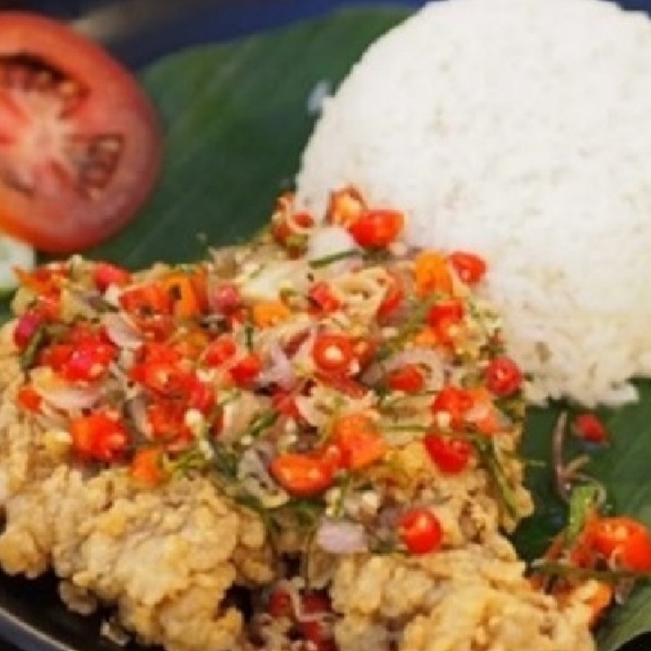 Paket Ayam Geprek Sambel Matah 