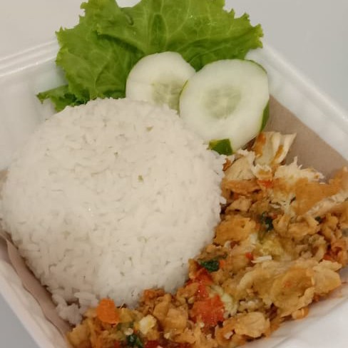 Paket Ayam Geprek Tanpa Nasi