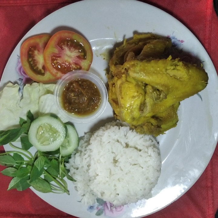 Paket Ayam Kampung Goreng