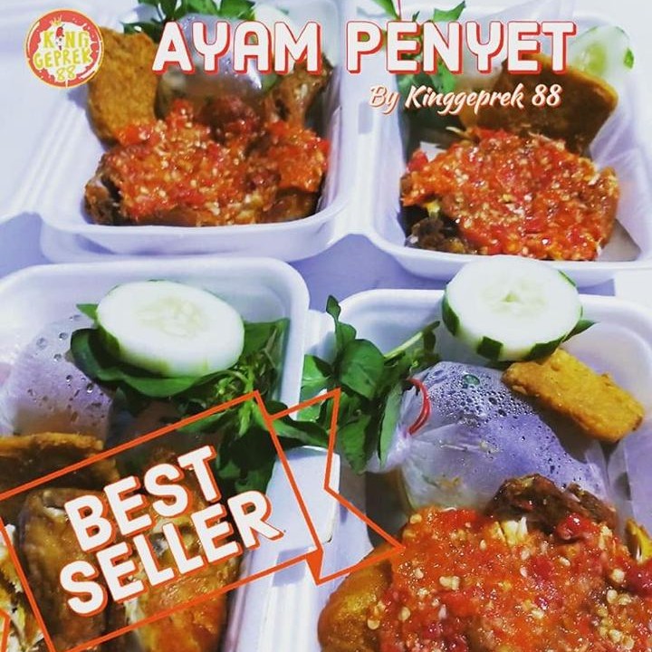 Paket Ayam Penyet Dan Nasi