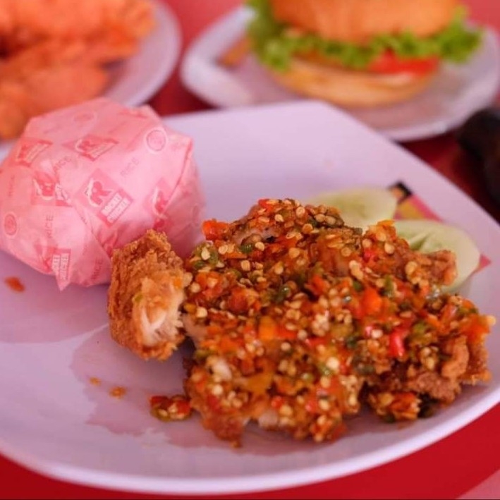 Paket Ayam Sambal Mantah