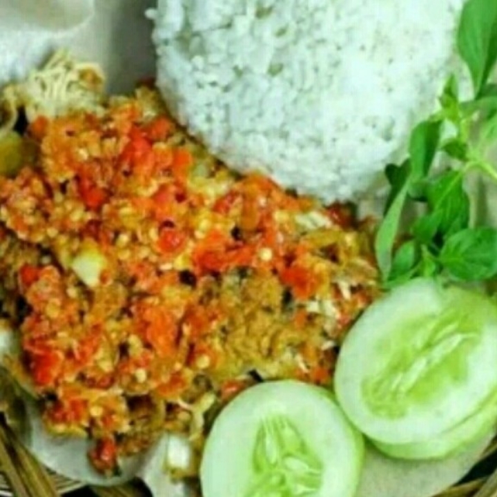 Paket Ayam Tumbuk Sambal Original