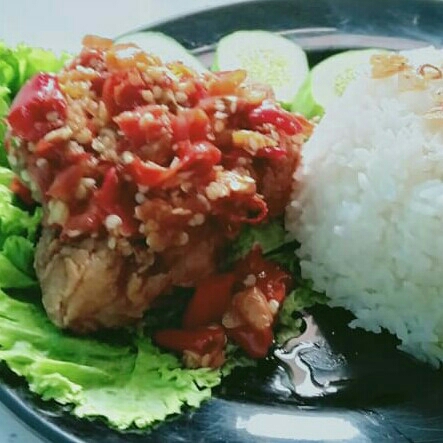 Paket Ayam geprek Orignal