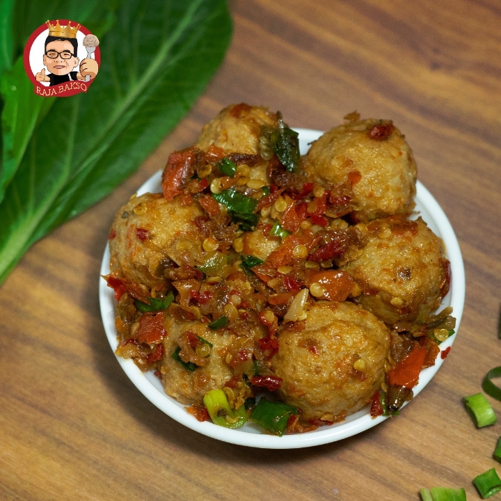 Paket Bakso Goreng Kolor Merah Hijau 2