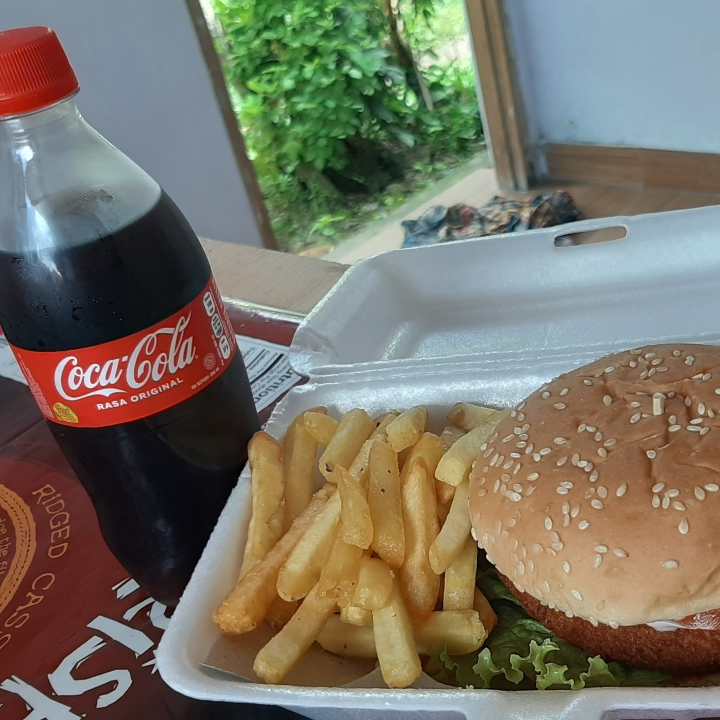 Paket Burger Coca Cola