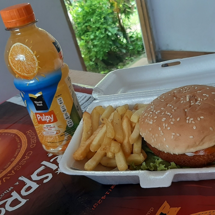 Paket Burger Pulpy Orange