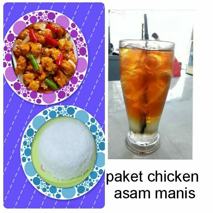 Paket Cihicken Asam Manis