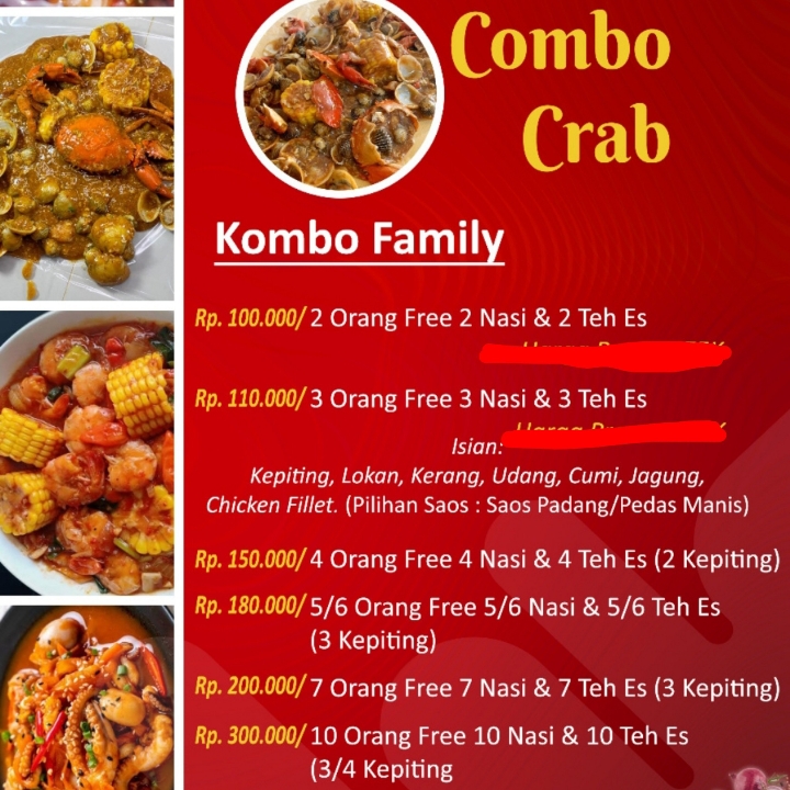 Paket Combo CRAB PAKET BERDUA