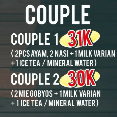 Paket Couple 1