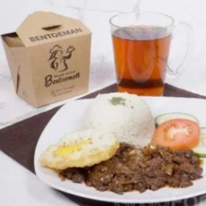 Paket Daging Sapi Ricebox Teriyaki 