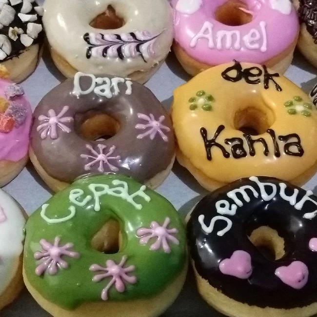 Paket Donut Hantaran isi 24