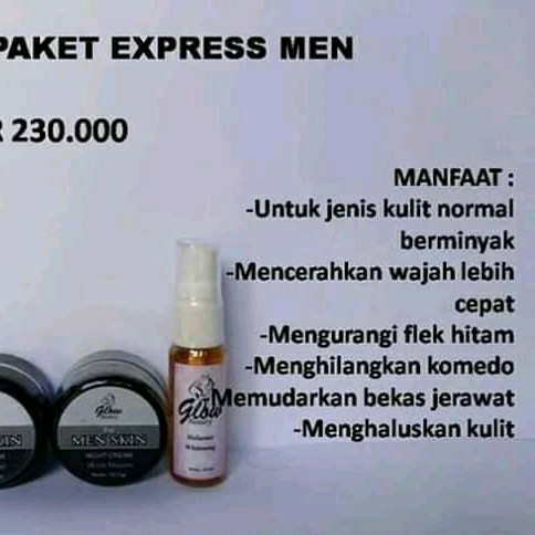 Paket Express men Glowbeauty Untuk Cowok 2