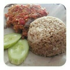 Paket Geprek Nasi Goreng Rendang