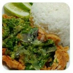 Paket Geprek Sambal Ijo Teri Medan