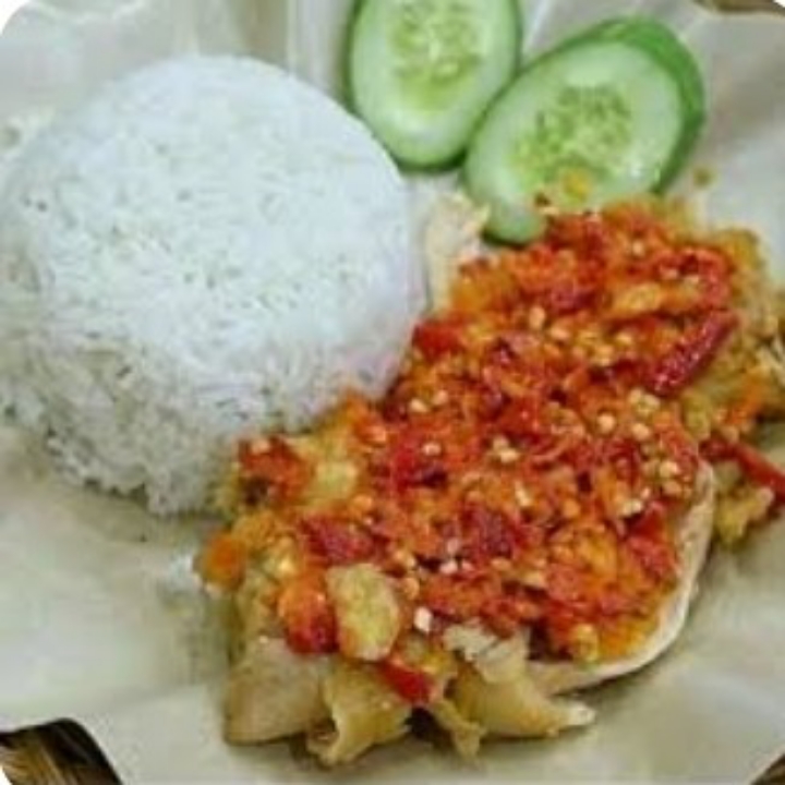 Paket Geprek Sambal Merah