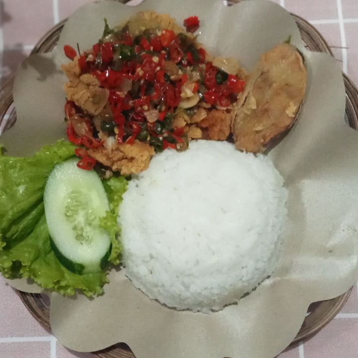 Paket Geprek Sambel Mattah