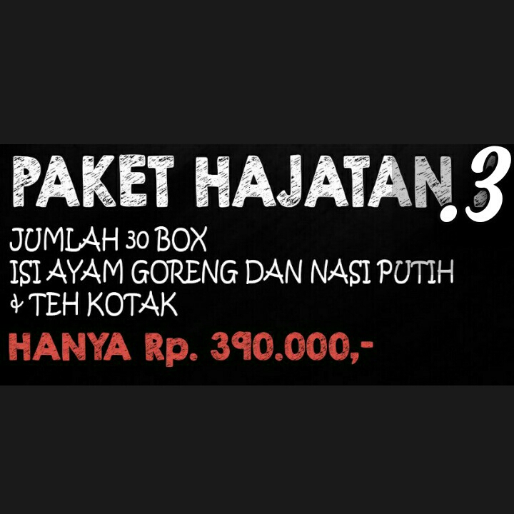 Paket Hajatan 3