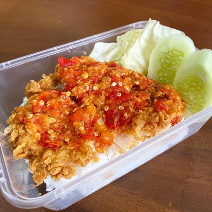 Paket Ikan Geprek Original